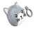 Бездротові навушники (TWS) Hoco EW46 Mysterious Cat (Сірий) бездротові навушники (tws) hoco ew46 mysterious cat (сірий)