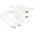 Мережевий Зарядний Пристрій Borofone BN30 1USB/18W/QC3.0 + 1Type-C/45W/PD + (Type-C - Type-C) (Білий) мережевий зарядний пристрій borofone bn30 1usb/18w/qc3.0 + 1type-c/45w/pd + (type-c - type-c) (білий)