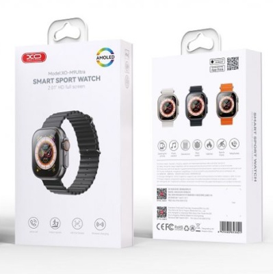 смарт-годинник xo m9 ultra amoled (чорний) 