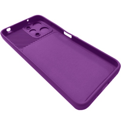 Купить силіконовий чохол soft tpu armor camshield для xiaomi redmi 12 - violet онлайн