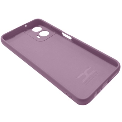 Купить силіконовий чохол soft silicone case для motorola g34 (лаванда) онлайн