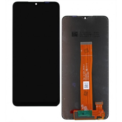 дисплей для samsung a022, a125, a326, m127, m022 з чорним тачскріном і рамкою (rev. a022f v01) original prc