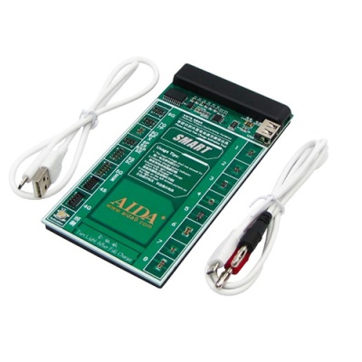 плата активації і зарядки акумуляторів aida a-602+ з цифр. інд. (4g - x, huawei,lenovo,vivo,mi,zte; кабелі microusb/usb a, microusb/штекери бп)