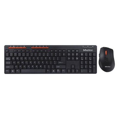 клавіатура безпровідна + миша meetion mt-4100 black 