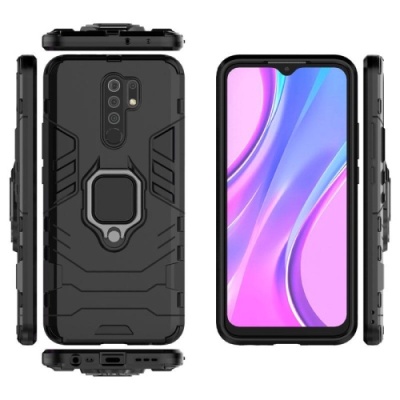 Купить чохол-накладка armor magnet для xiaomi redmi 9 - black онлайн