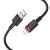 Кабель Borofone BX110 USB - Lightning 2.4A/1м (Чорний) кабель borofone bx110 usb - lightning 2.4a/1м (чорний)