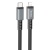 кабель hoco x85 strength (pd) type-c - lightning 20w 3a/1m (чорний) 