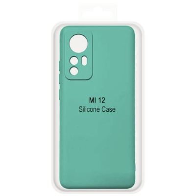Купить чохол soft silicone case full для xiaomi 12 (бірюзовий) онлайн
