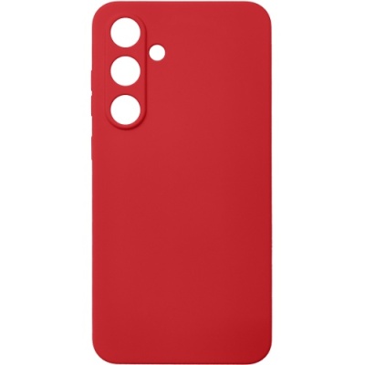 Купить силіконовий чохол soft silicone case для samsung s721 galaxy s24 fe (червоний) онлайн