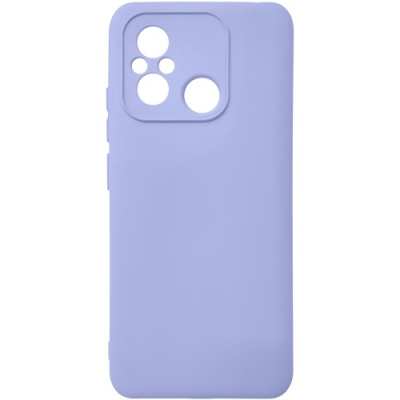 Купить чохол soft silicone case full для xiaomi redmi 12c (lilac) онлайн