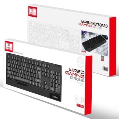 клавіатура провідна earldom et-kb5 (чорний) 