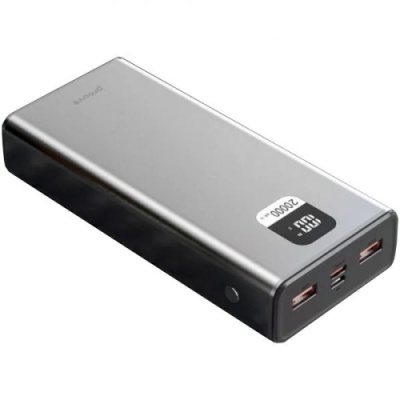 додаткова батарея power bank proove guardian pd20w+qc22.5w 10000mah (metal gray) 