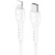 кабель hoco x37 cool power type-c - lightning 2.4a/0.5m (білий) 