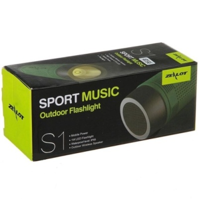 портативна колонка zealot s1 (синьо-зелений) 