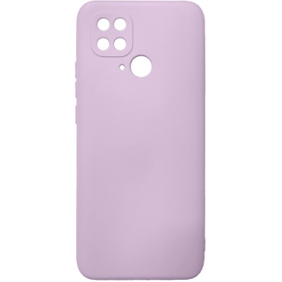 Купить силіконовий чохол soft silicone case для xiaomi redmi 10c (гліцинія) онлайн