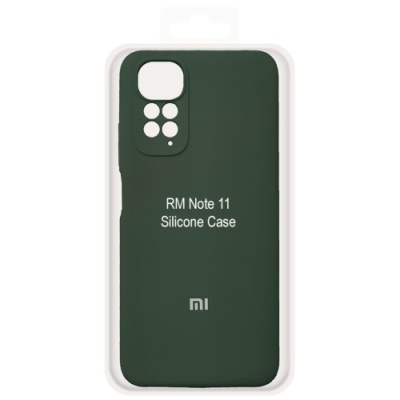 Купить чохол original soft full case hq with frame для xiaomi redmi note 11/note 11s - dark green онлайн