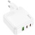 Мережевий Зарядний Пристрій Hoco C115A PD65W+ QC3.0 (1USB/2Type-C) (білий) мережевий зарядний пристрій hoco c115a pd65w+ qc3.0 (1usb/2type-c) (білий)