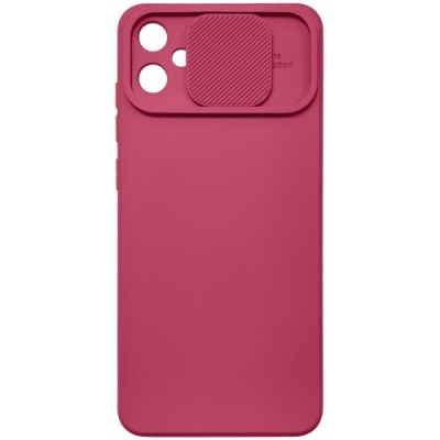 Купить силіконовий чохол soft tpu armor camshield для samsung a055 galaxy a05 - wine red онлайн