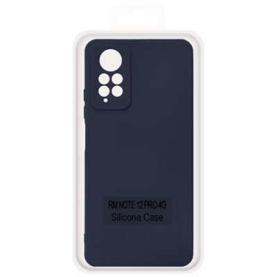 Купить чохол soft silicone case full для xiaomi redmi note 12 pro 4g (dark blue) онлайн