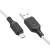 Кабель Hoco X90 Cool Silicone USB - MicroUSB 2.4A/1m (Білий) кабель hoco x90 cool silicone usb - microusb 2.4a/1m (білий)
