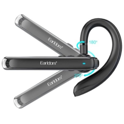 бездротова моно-гарнітура earldom et-bh65 business wirelss headset (чорний) 
