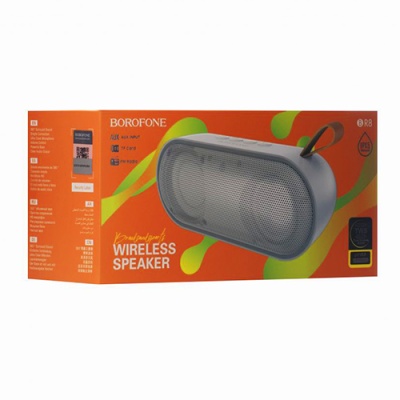 портативна колонка borofone br8 (сірий) 