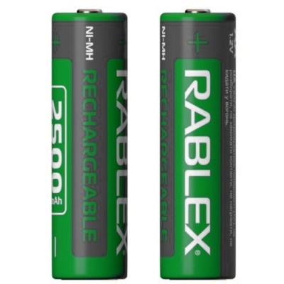 акумулятор rablex 2500 аа (2шт) 