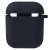 Купить чохол silicone case with fibra для навушників airpods 1/2 (dark blue) онлайн