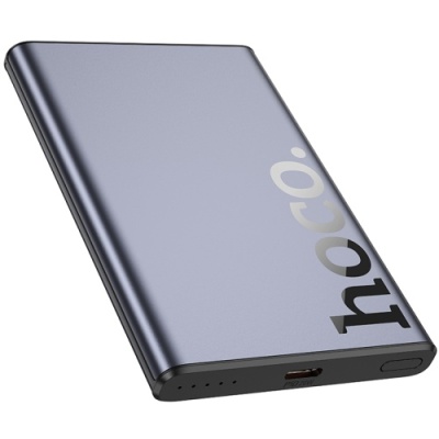 додаткова батарея power bank hoco q32 bird pd20w wireless magnetic power bank (5000mah) (сірий) 