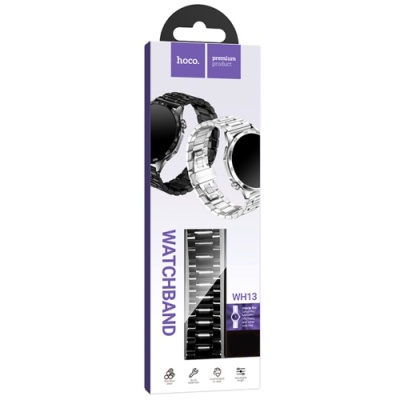 ремінець hoco wh13 для watch band (20mm) (black) 