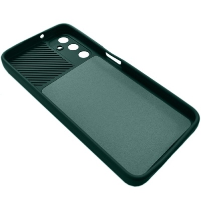 Купить силіконовий чохол soft tpu armor camshield для samsung a057 galaxy a05s - dark green онлайн