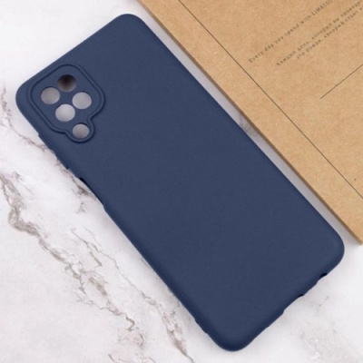 Купить чохол soft silicone case full для samsung a125 galaxy a12/m127 galaxy m12 (dark blue) онлайн