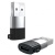 перехідник xo nb149e type-c - usb 2.0 (чорний) 