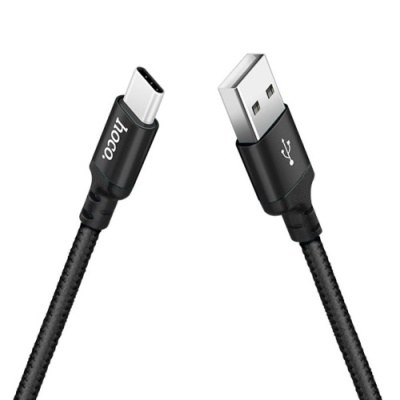 кабель hoco x14 times speed usb - type-c 3.0a/2m (чорний) 