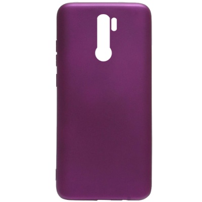 Купить силіконовий чохол soft silicone case для xiaomi redmi 9 - purple онлайн