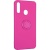 Купить силіконовий чохол soft silicone casevsmagnet ring для samsung a207 galaxy a20s - rose red онлайн