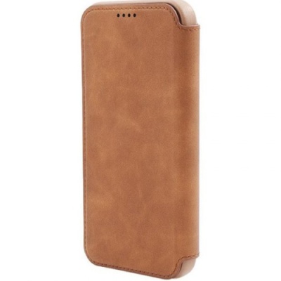 Купить чохол-книжка fitow leather для apple iphone 12 mini - brown онлайн