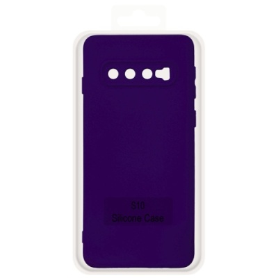 Купить чохол soft silicone case full для samsung g973 galaxy s10 (purple) онлайн