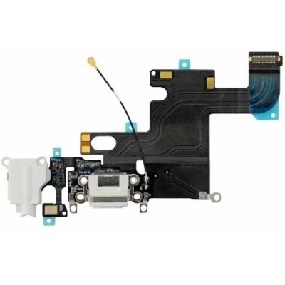 шлейф для iphone 6s (4.7") з роз'ємом зарядки black complete
