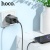 мережевий зарядний пристрій hoco cs21a 1usb/18w/qc3.0 + (usb - microusb) (чорний) 