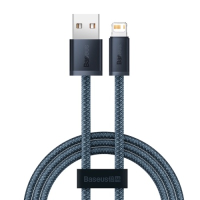 кабель baseus dynamic series usb - lightning 2.4a/1m (cald000416) (slate grey) 