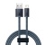 кабель baseus dynamic series usb - lightning 2.4a/1m (cald000416) (slate grey) 