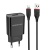 Мережевий Зарядний Пристрій Borofone BA20A 1USB/2.1A + (USB - Lightning) (Чорний) мережевий зарядний пристрій borofone ba20a 1usb/2.1a + (usb - lightning) (чорний)
