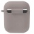 Чохол Silicone Case with Fibra для навушників AirPods 1/2 (Grey) Купить чохол silicone case with fibra для навушників airpods 1/2 (grey) онлайн