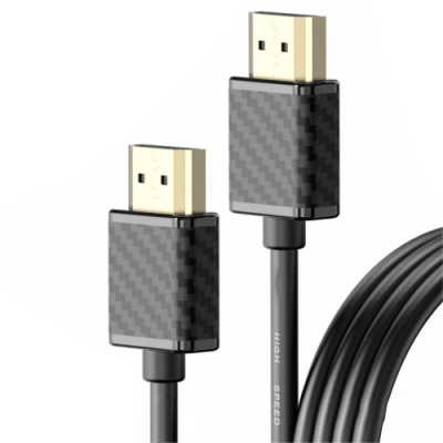 кабель hdmi earldom et-w24 hdmi-hdmi 4k/2m (чорний) 