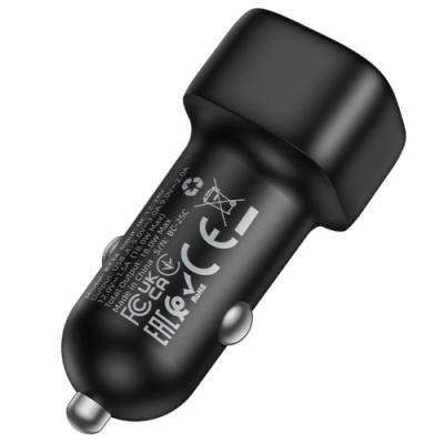 Автомобільний Зарядний Пристрій Borofone BZ34 1USB/18W/QC3.0 (Чорний)