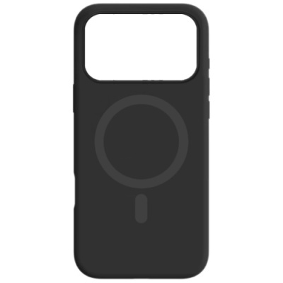 Купить чохол silicone case with magsafe для apple iphone 17 pro max (black) онлайн