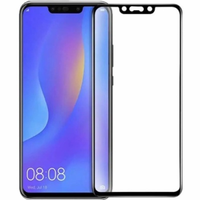 захисне скло ipaky для huawei p smart plus (ine-lx1) (чорний) 
