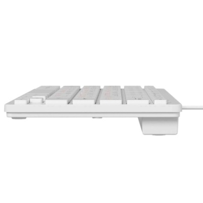 клавіатура дротова maxxter kbm-c01w-ua (білий) 