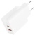 Мережевий Зарядний Пристрій XO L163 1USB/18W/QC3.0 + 1Type-C/30W/PD (Бiлий) мережевий зарядний пристрій xo l163 1usb/18w/qc3.0 + 1type-c/30w/pd (бiлий)